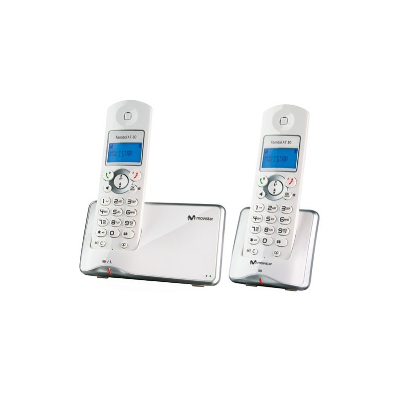 Movistar - AT80DUO - Telefono inalambrico Famitel Duo
