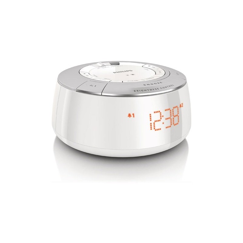 Philips - AJ5000 - Radio reloj despertador con sintonización digital