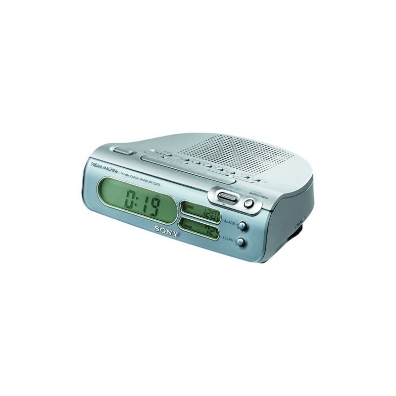 Sony - ICF-C273 - Radio reloj despertador digital - Pantalla LCD.